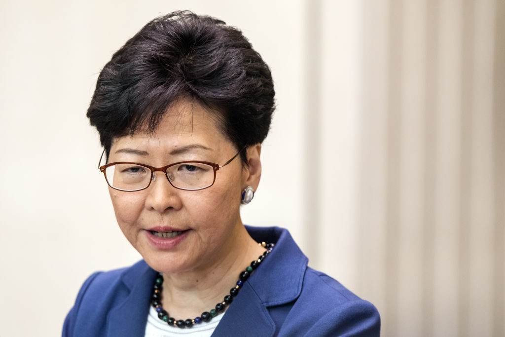 Carrie Lam, leider van Hongkong
