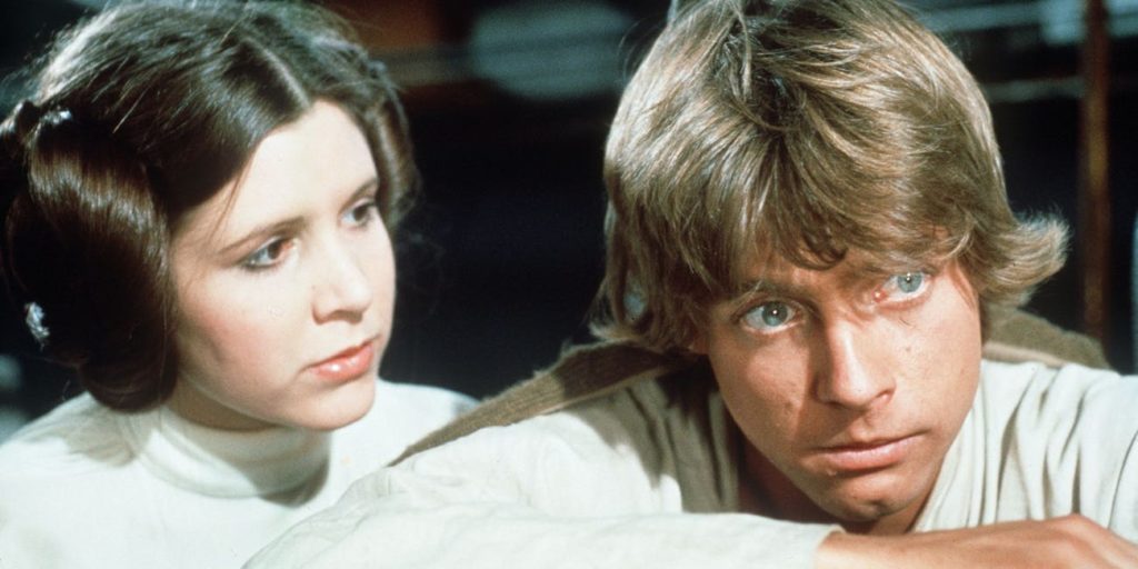 Luke Skywalker Prinses Leia