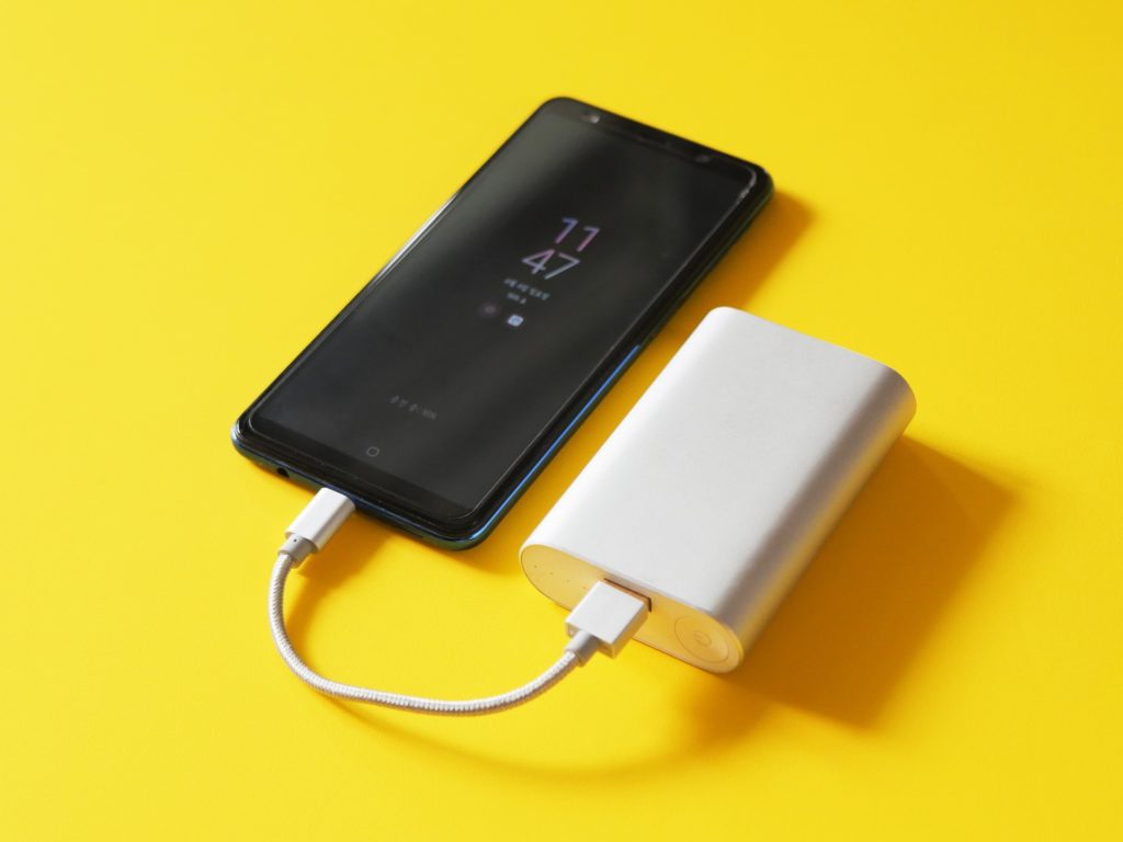 Smartphone batterij opladen