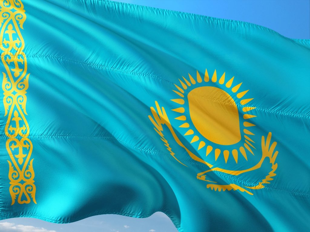 vlag kazachstan